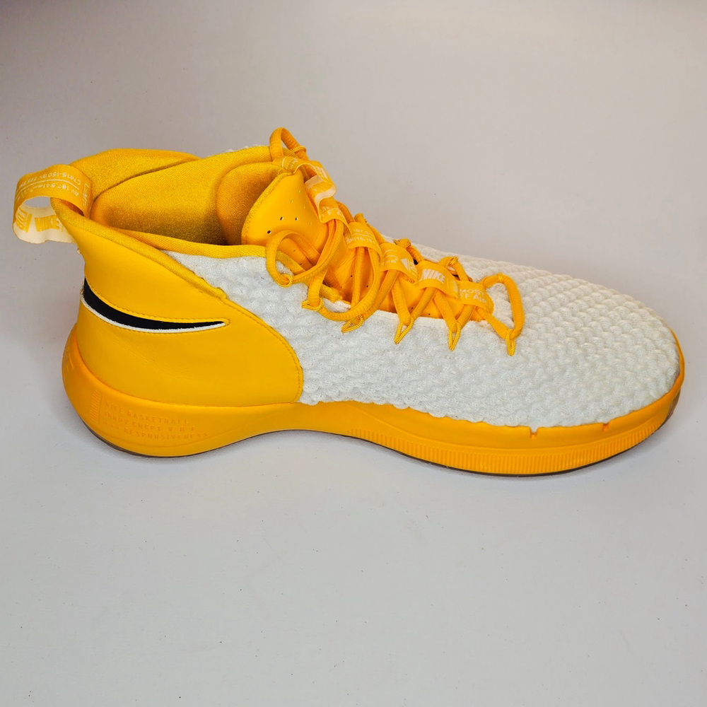 Nike AlphaDunk Yellow White University Gold Basketball Sneakers Sz 15 CN9491-701
